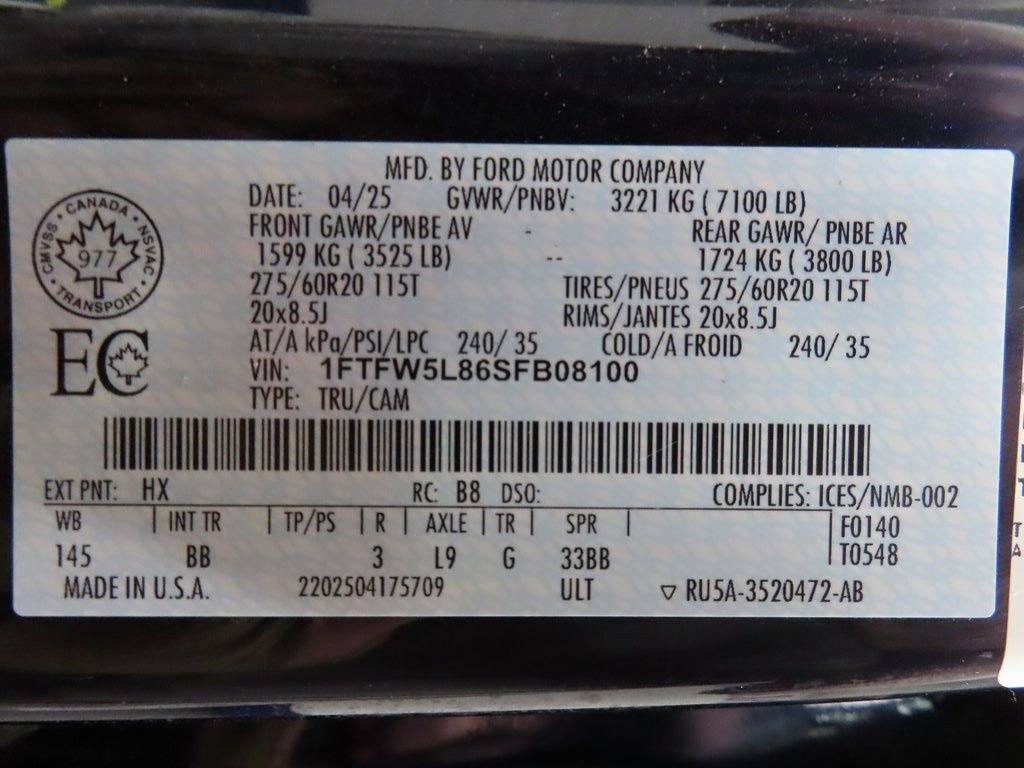 Used 2025 Ford F150 Lariat image 74