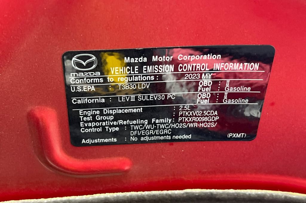 Certified 2023 MAZDA MAZDA3 s FWD image 33