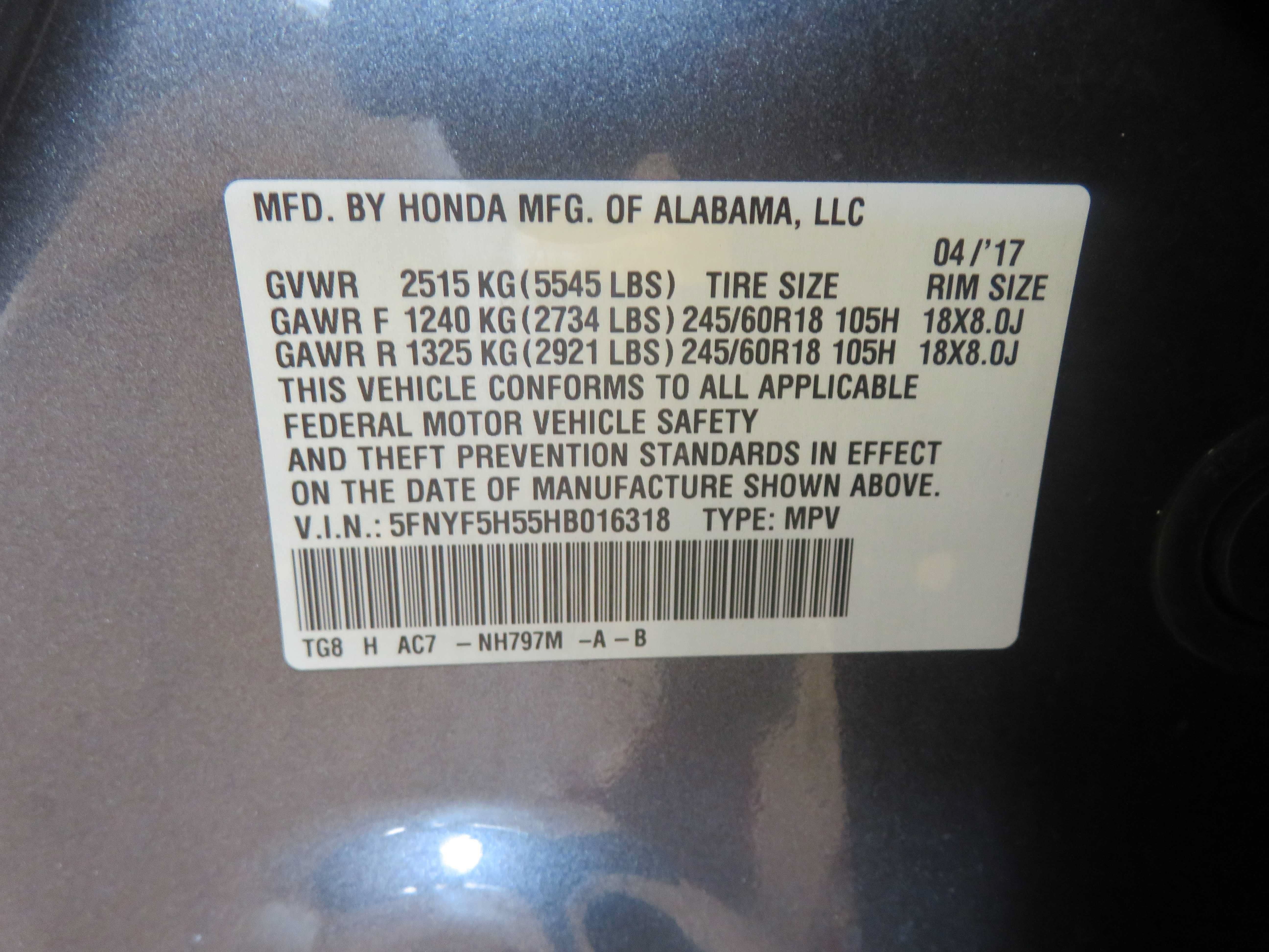 Used 2017 Honda Pilot EX-L image 75