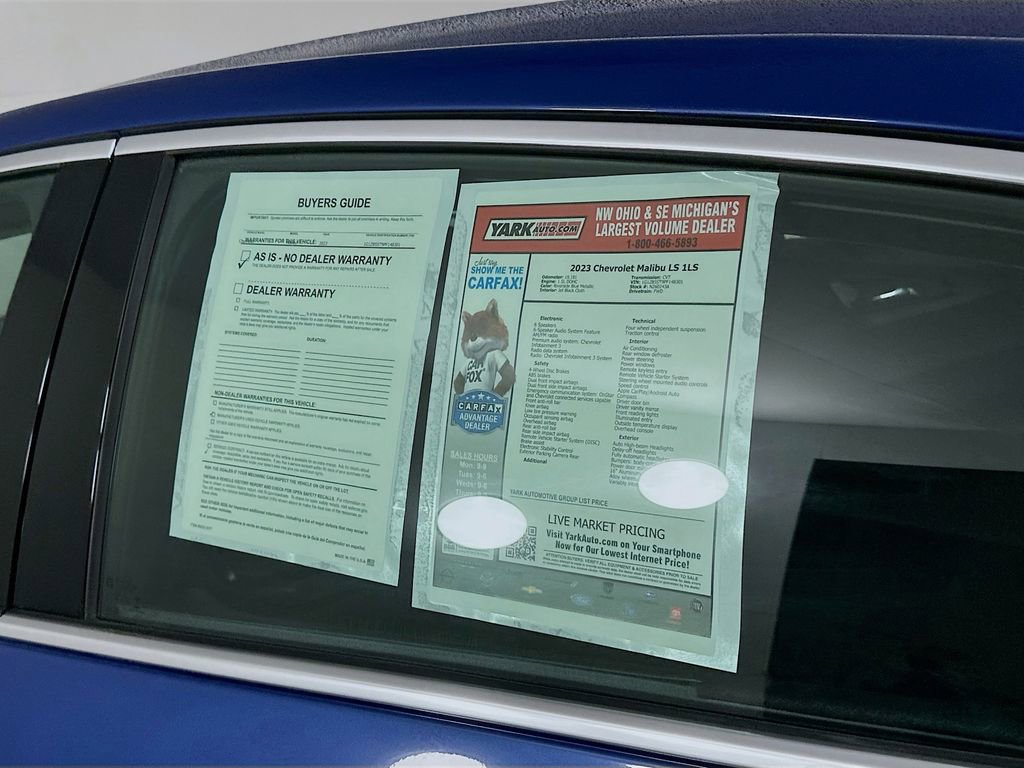 Used 2023 Chevrolet Malibu LS image 13
