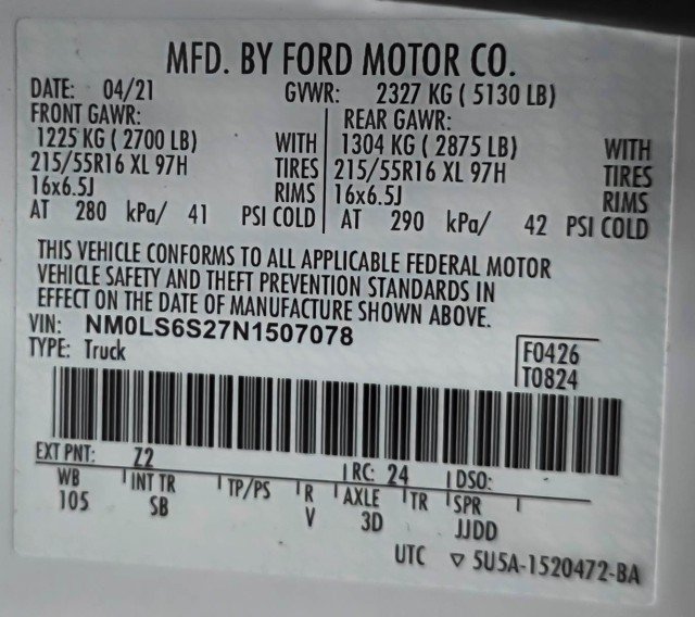 Used 2022 Ford Transit Connect XL FWD image 35