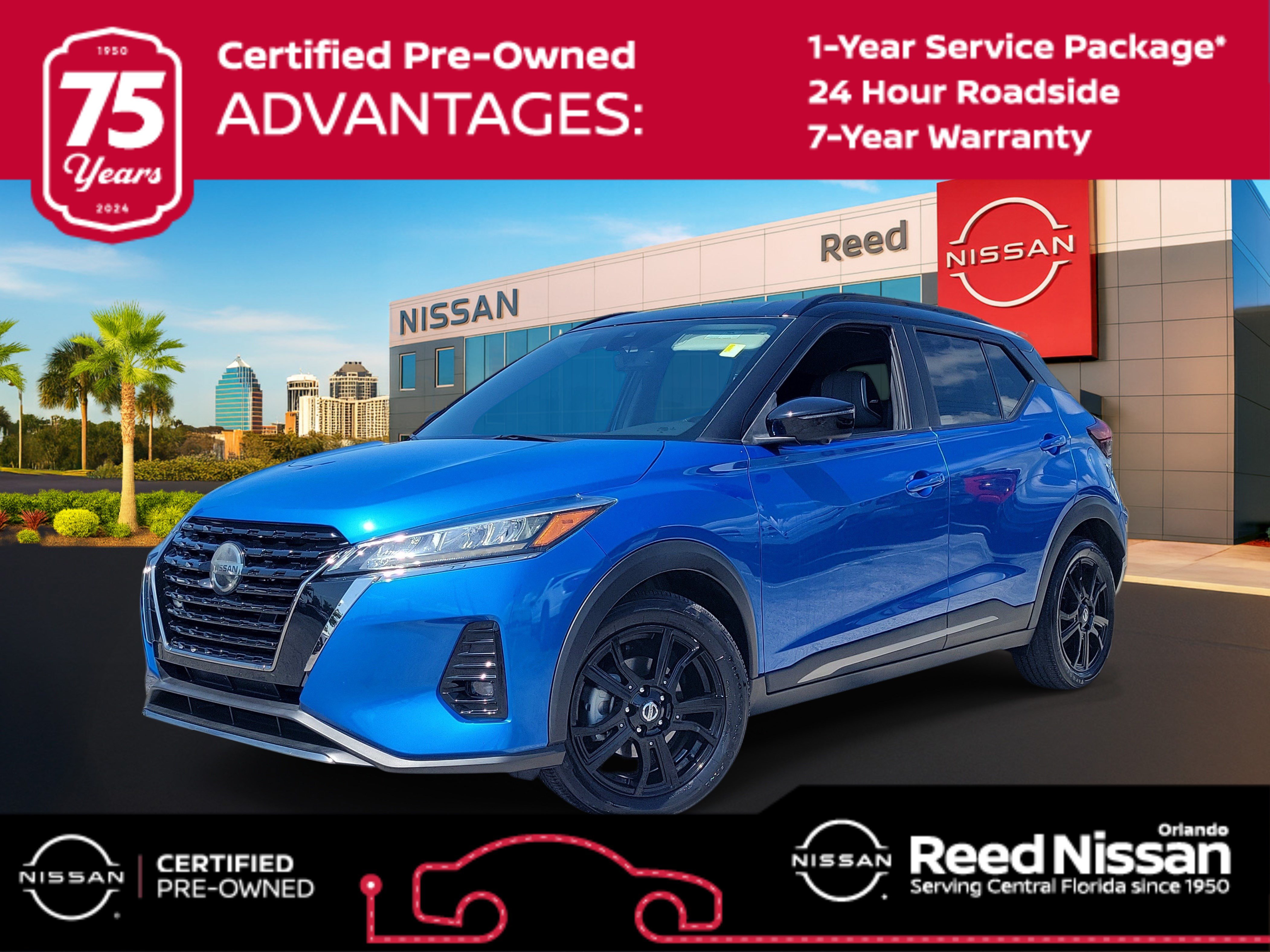 Certified 2021 Nissan Kicks SR w/ SR Premium Package FWD image 1