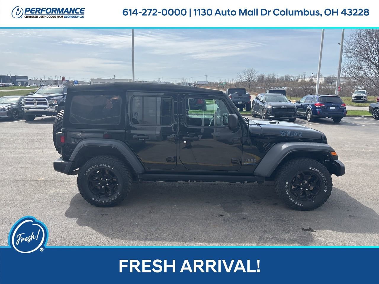 Used 2023 Jeep Wrangler Unlimited w/ Cold Weather Group image 3