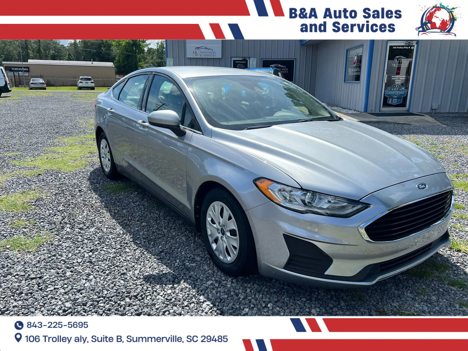 Used 2020 Ford Fusion S image 2