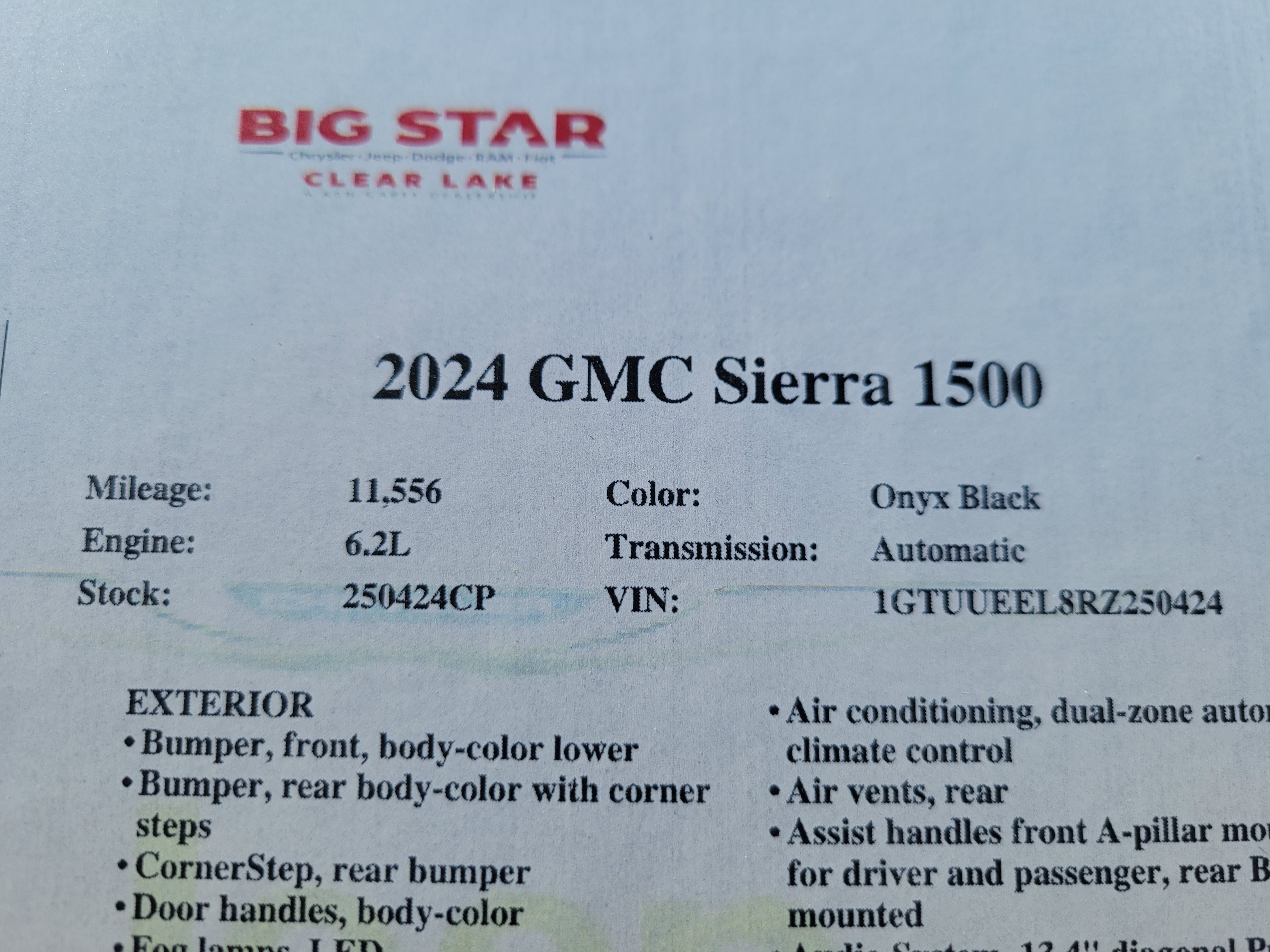 Used 2024 GMC Sierra 1500 AT4 w/ AT4 Preferred Package image 33