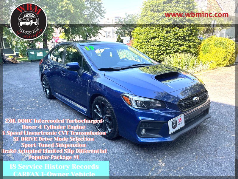 Used 2019 Subaru WRX Limited w/ Popular Package #1 AWD/4WD image 1