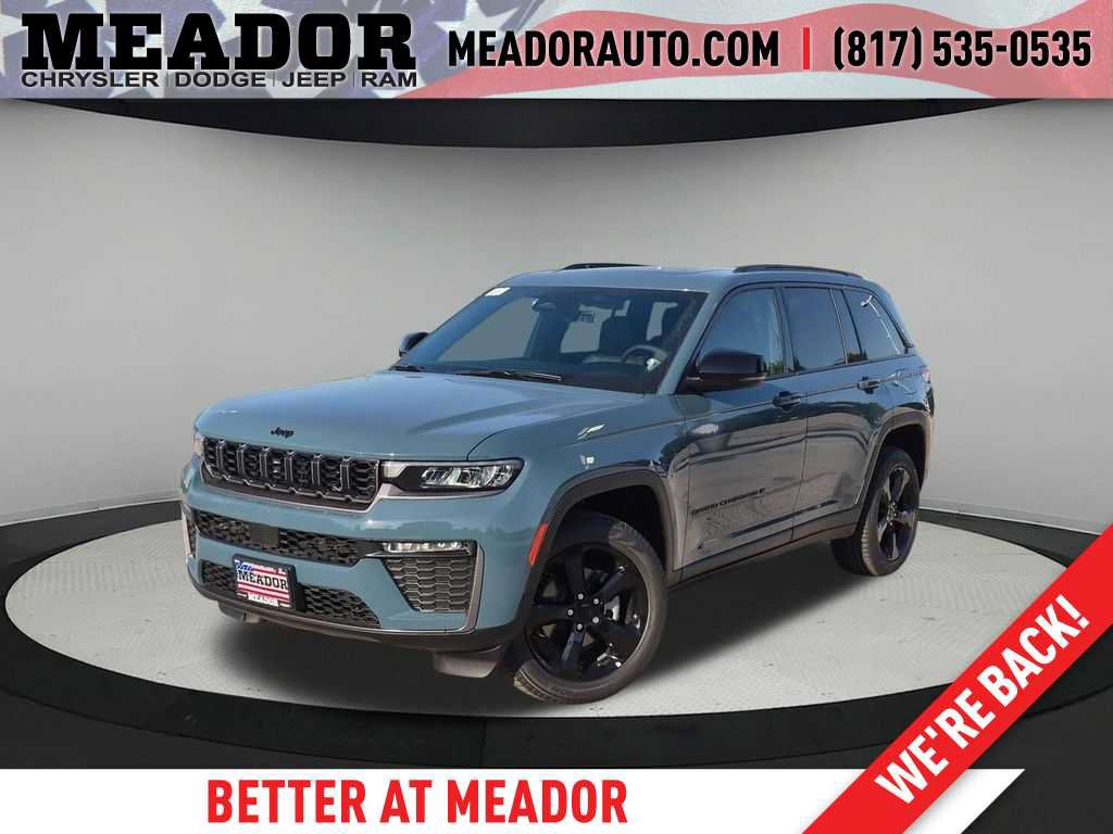 New 2026 Jeep Grand Cherokee Limited w/ Limited Altitude Package