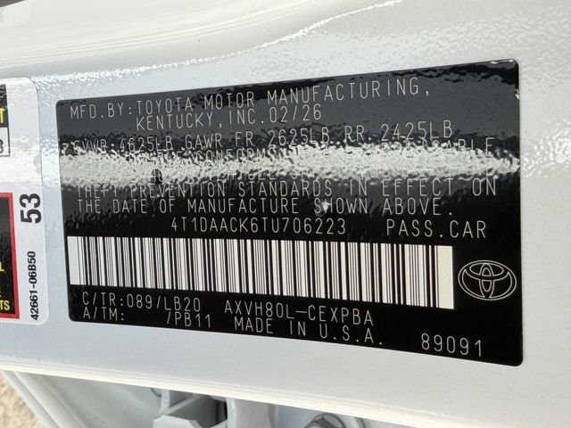 New 2026 Toyota Camry XSE image 27