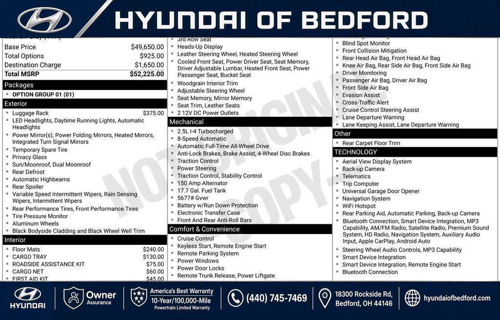 New 2027 Hyundai Santa Fe Calligraphy AWD/4WD image 31