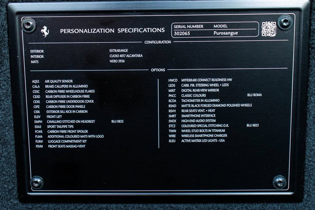 Certified 2024 Ferrari Purosangue AWD/4WD image 67