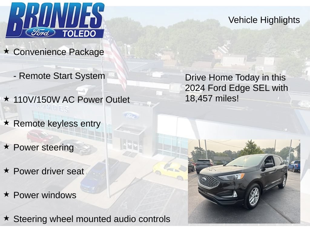 Used 2024 Ford Edge SEL w/ Convenience Package AWD/4WD image 12