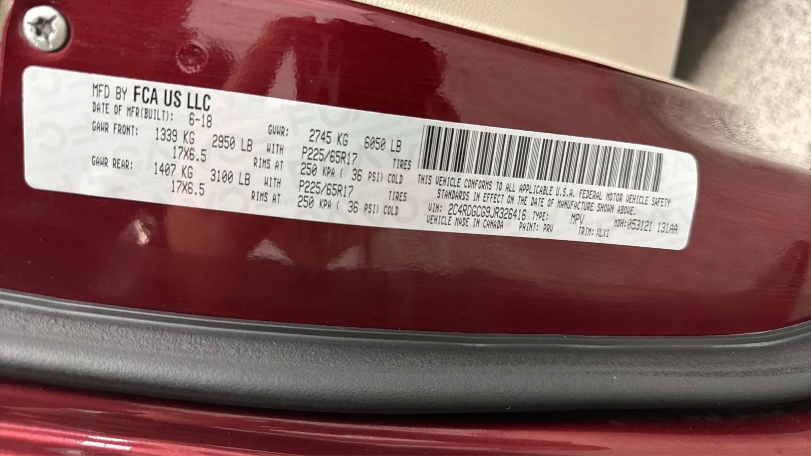 Used 2018 Dodge Grand Caravan SXT FWD image 24