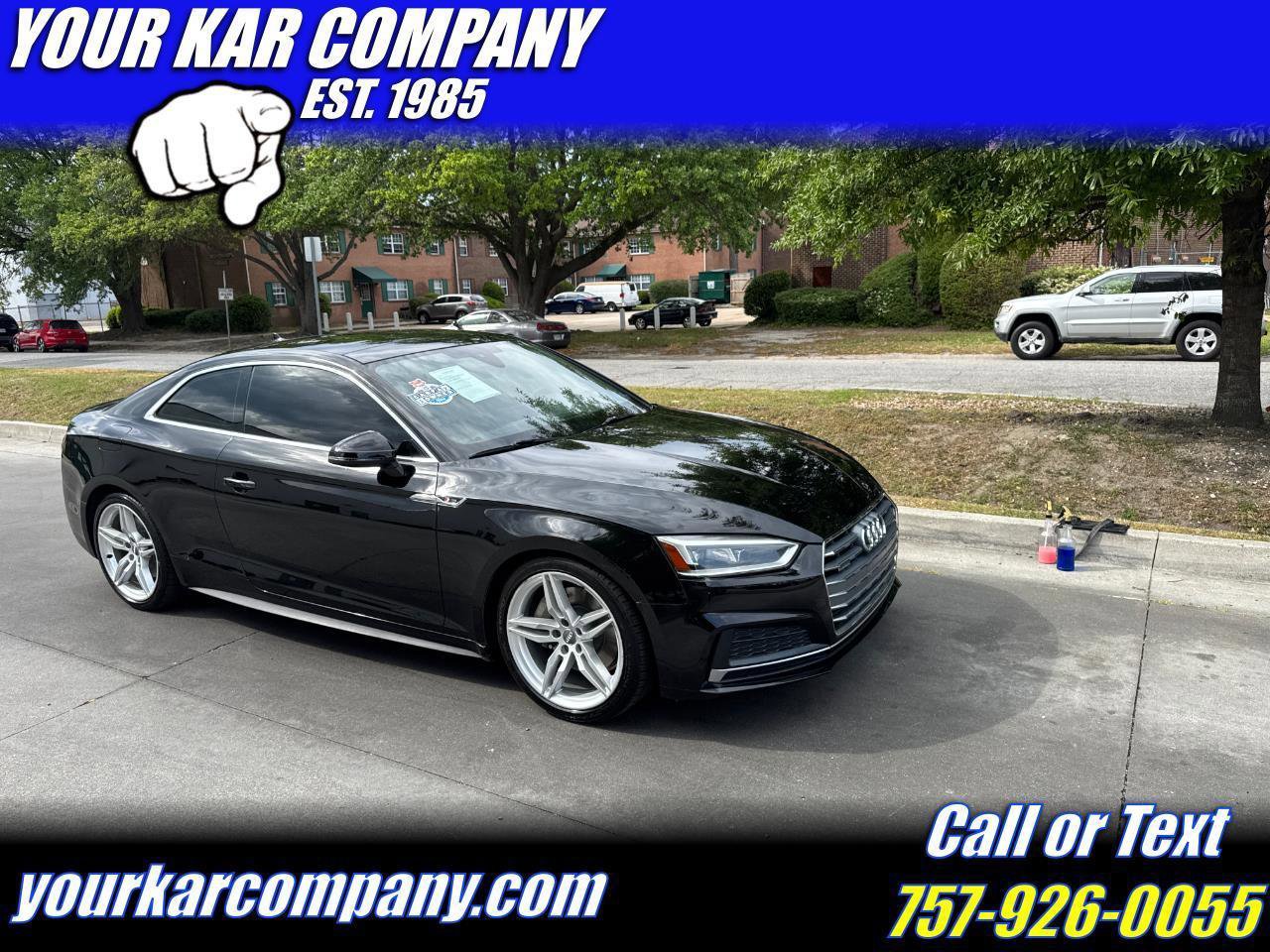 Used 2019 Audi A5 2.0T Premium w/ 19" S Line Wheel Package AWD/4WD image 1