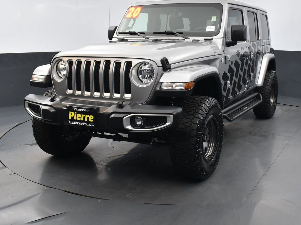 Used 2020 Jeep Wrangler Unlimited Sahara w/ Uconnect 4C Nav & Sound Group