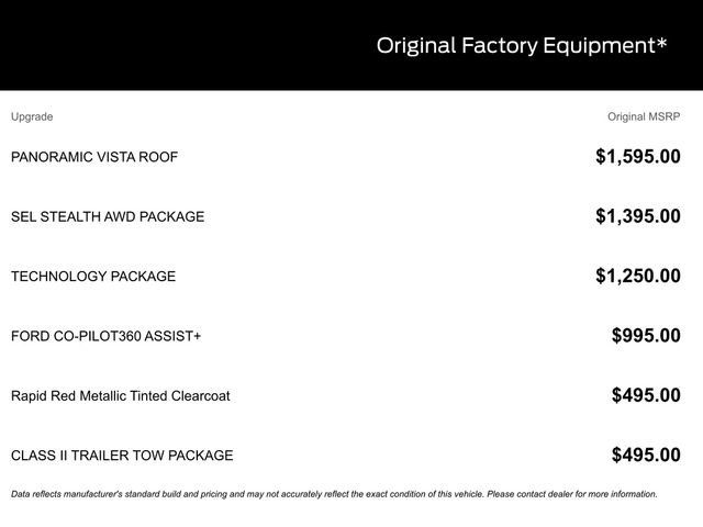 Certified 2022 Ford Escape SEL w/ SEL Stealth AWD Package image 22