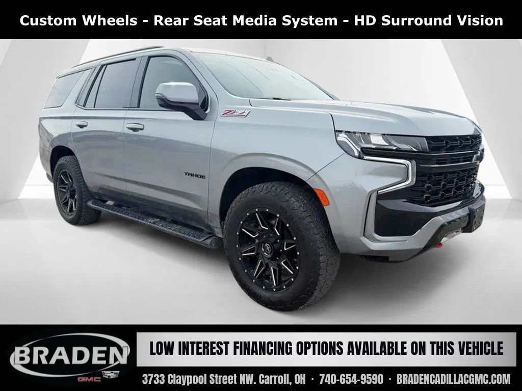 Used 2023 Chevrolet Tahoe Z71 w/ Luxury Package AWD/4WD image 1