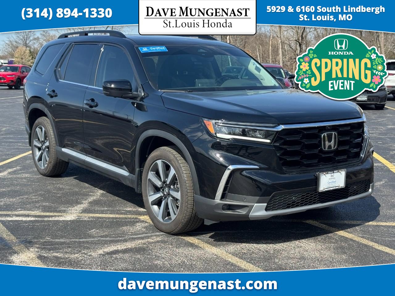 Certified 2025 Honda Pilot Elite