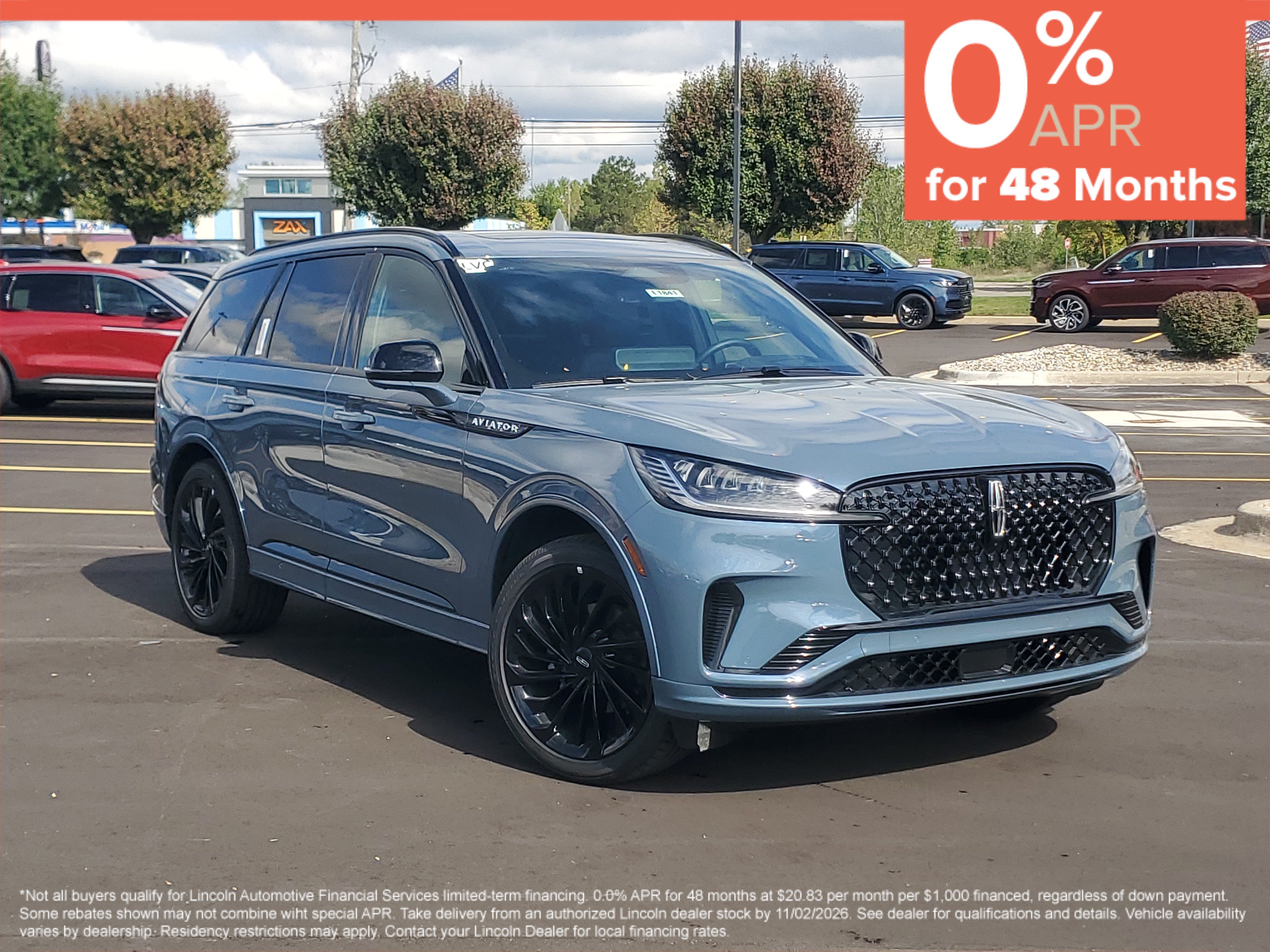 New 2026 Lincoln Aviator Reserve w/ Jet Appearance Package