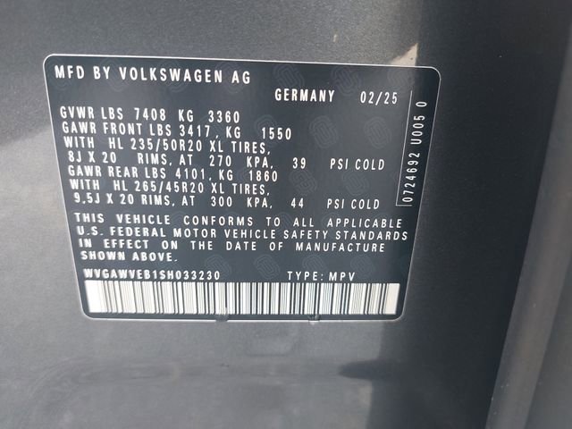 New 2025 Volkswagen ID. Buzz Pro S image 26