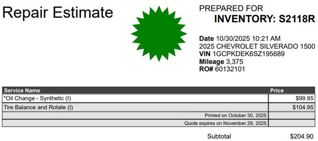 Certified 2025 Chevrolet Silverado 1500 LT w/ Convenience Package II image 3