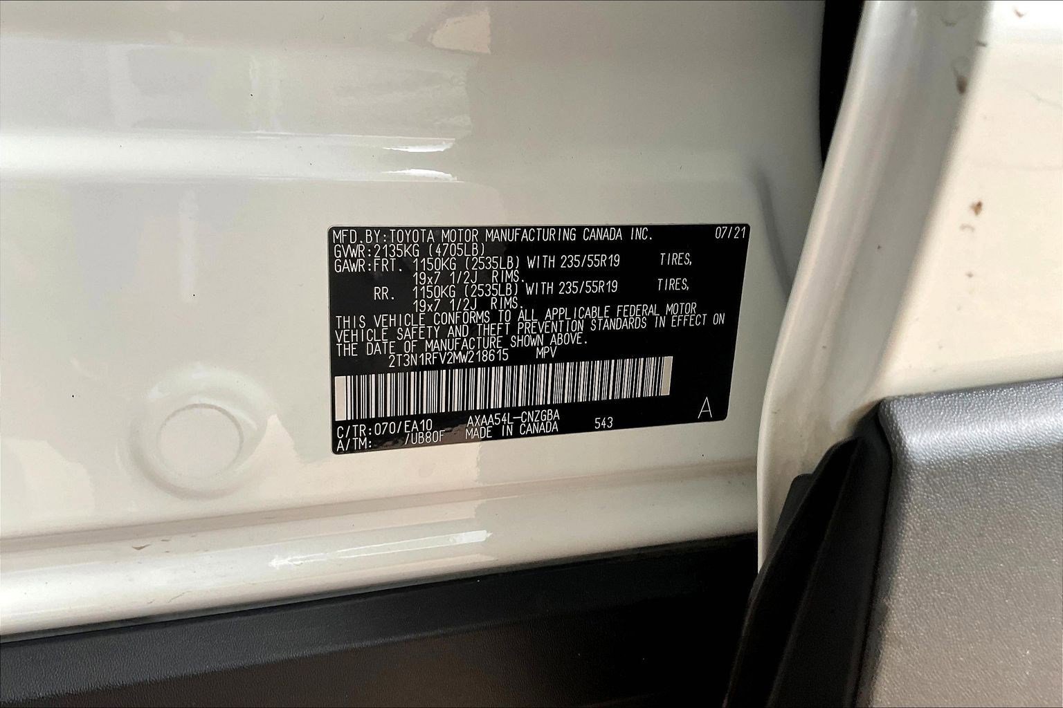 Used 2021 Toyota RAV4 Limited AWD/4WD image 19