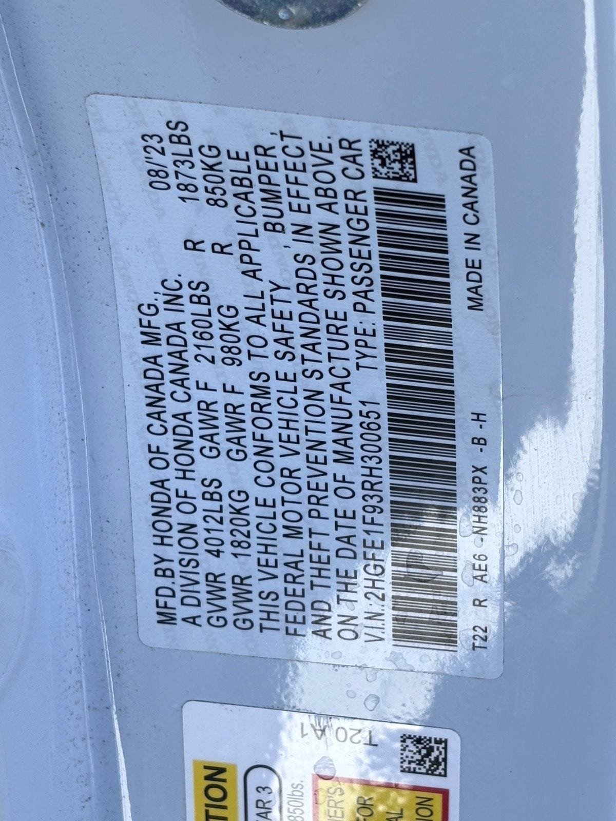 Used 2024 Honda Civic Touring image 37