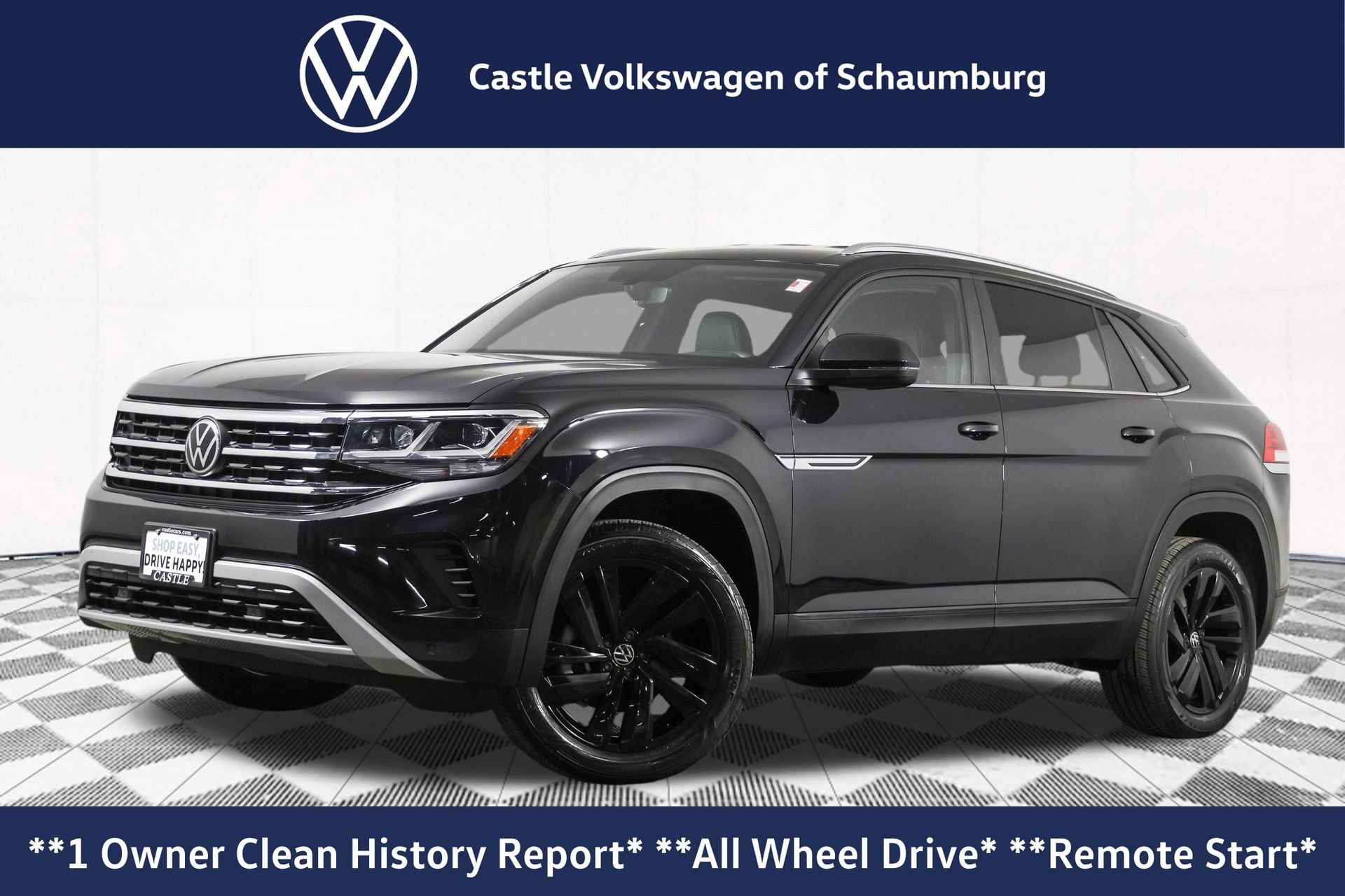 Used 2023 Volkswagen Atlas Cross Sport SE w/ Black Wheel Package AWD/4WD image 1