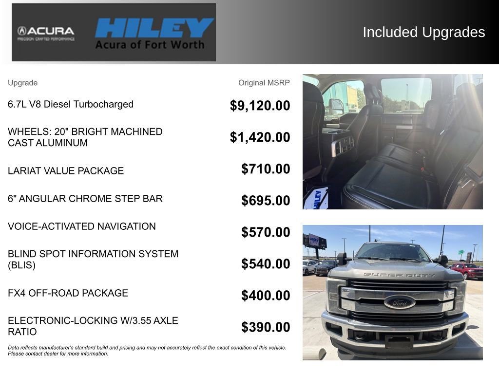 Used 2019 Ford F250 Lariat w/ Lariat Value Package AWD/4WD image 5