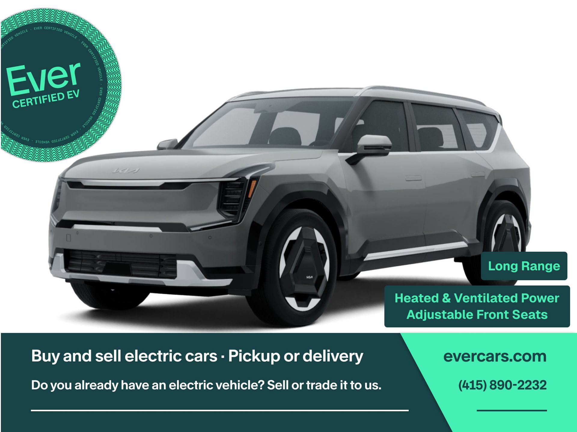 Used 2024 Kia EV9 Light Long Range RWD image 1