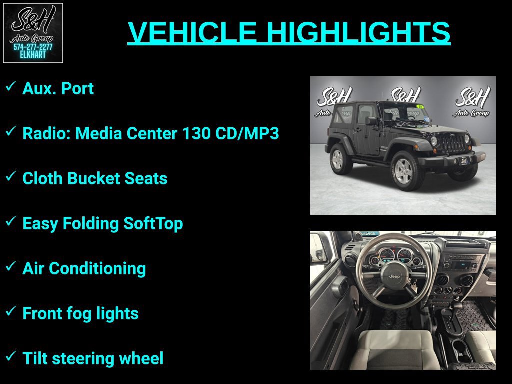 Used 2010 Jeep Wrangler Sport AWD/4WD image 3