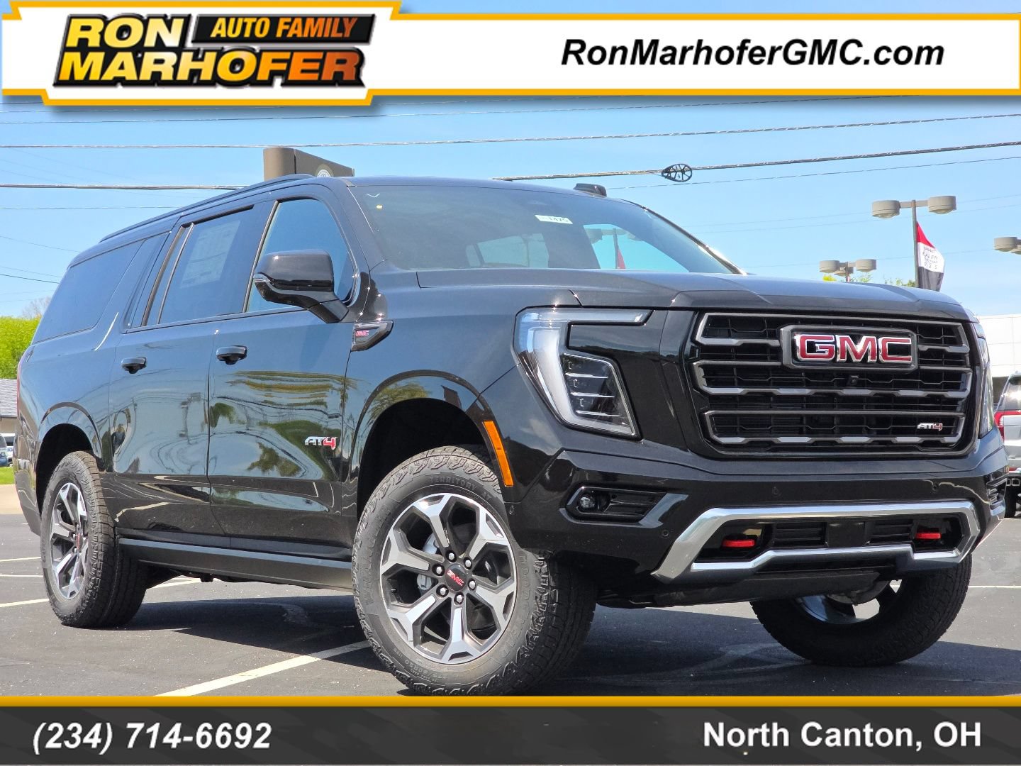 New 2026 GMC Yukon XL AT4 Ultimate w/ LPO, Floor Liner Package