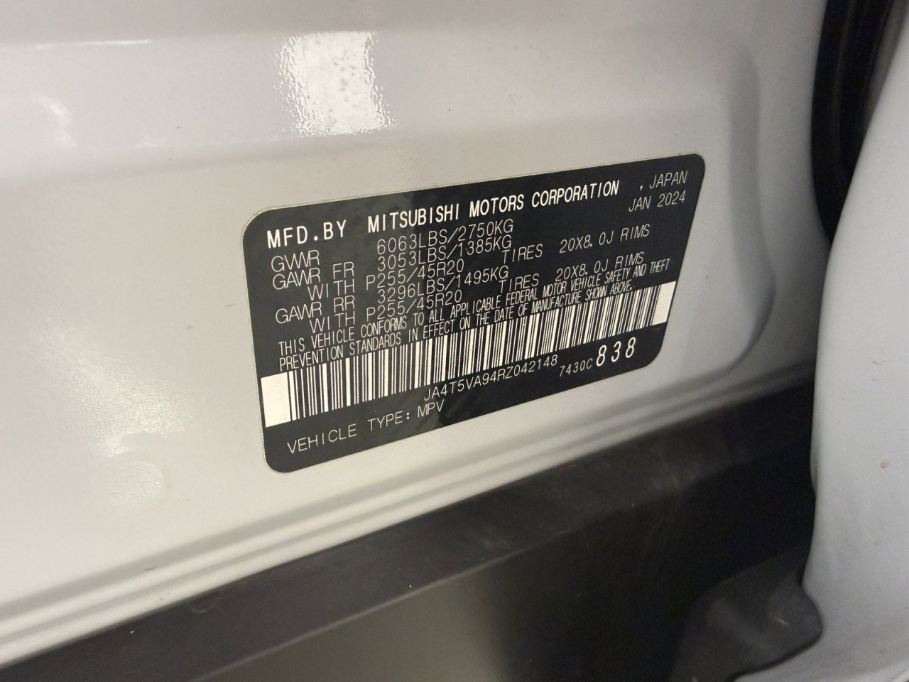 Used 2024 Mitsubishi Outlander SEL AWD/4WD image 24