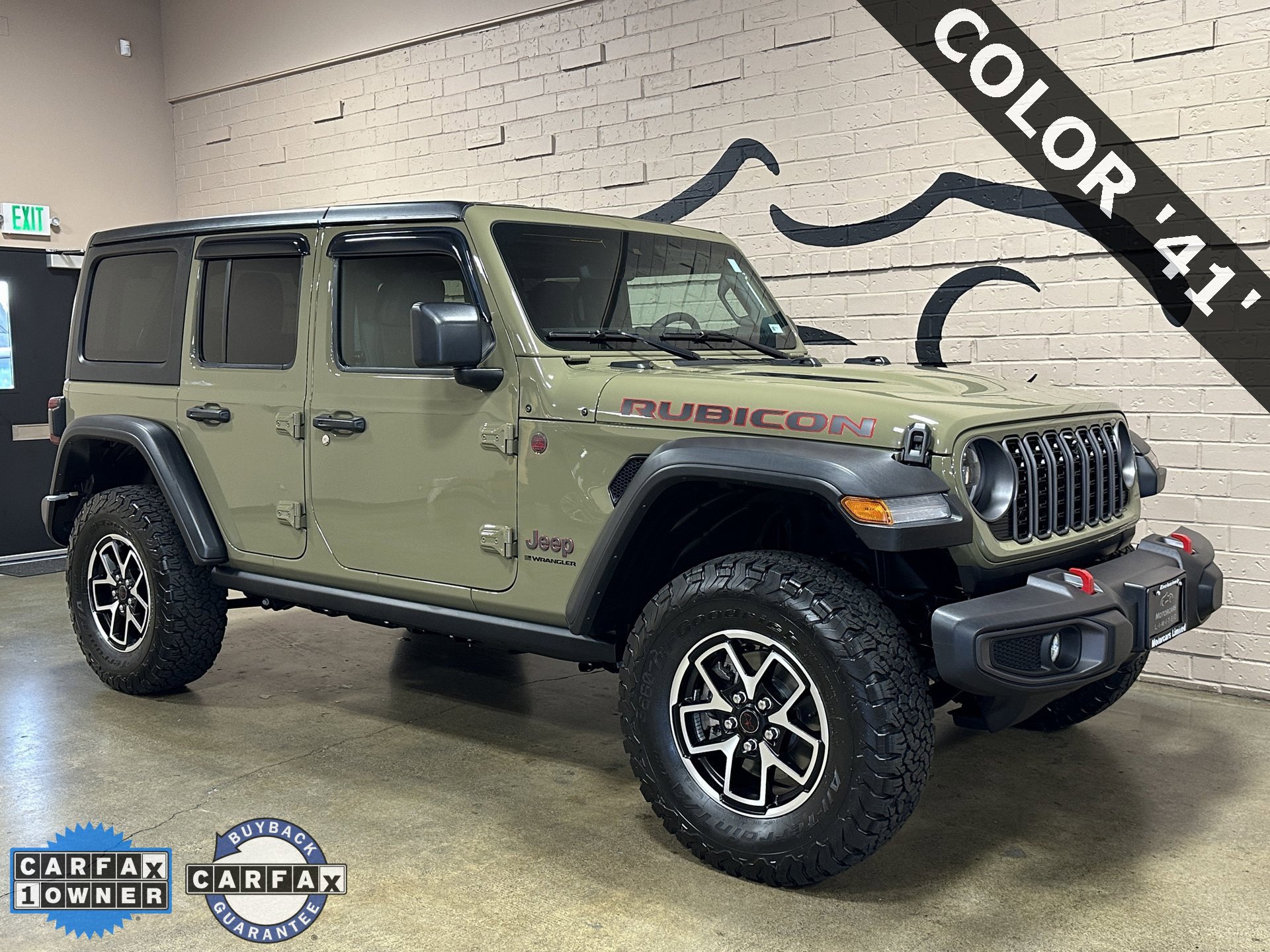 Used 2025 Jeep Wrangler Rubicon w/ Technology Group image 1