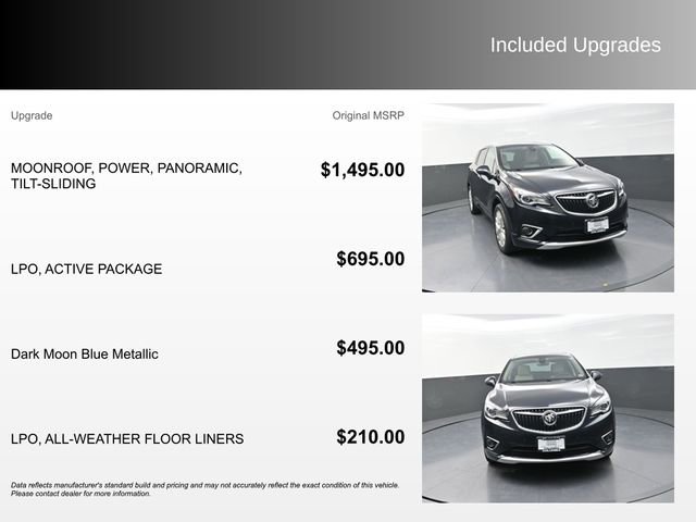 Used 2020 Buick Envision Premium w/ LPO, Active Package image 4