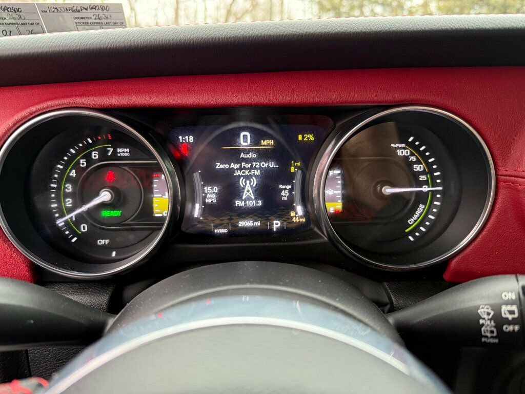 Used 2023 Jeep Wrangler Unlimited Rubicon 4xe image 30