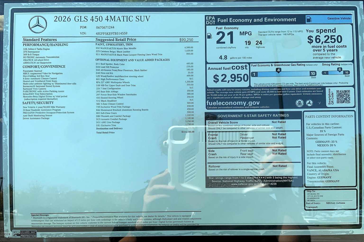 New 2026 Mercedes-Benz GLS 450 4MATIC image 26