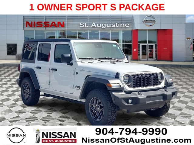 Used 2025 Jeep Wrangler Unlimited Sport AWD/4WD image 1