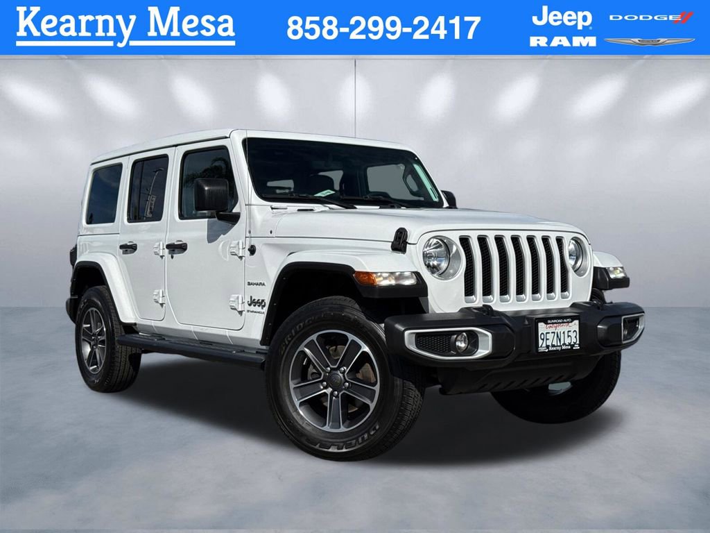 Certified 2023 Jeep Wrangler Sahara w/ Safety Group
