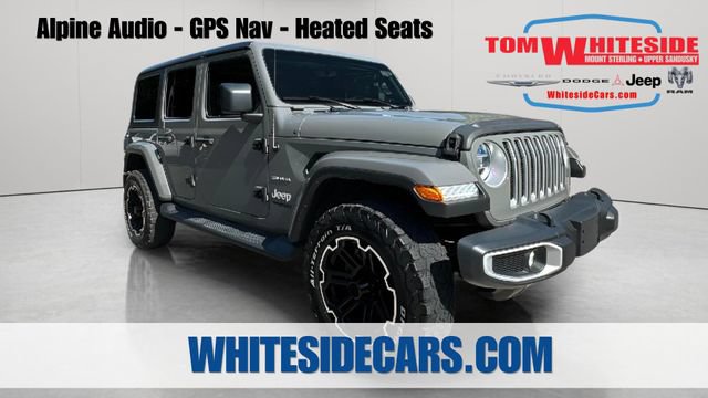 Used 2022 Jeep Wrangler Unlimited Sahara w/ LED Lighting Group