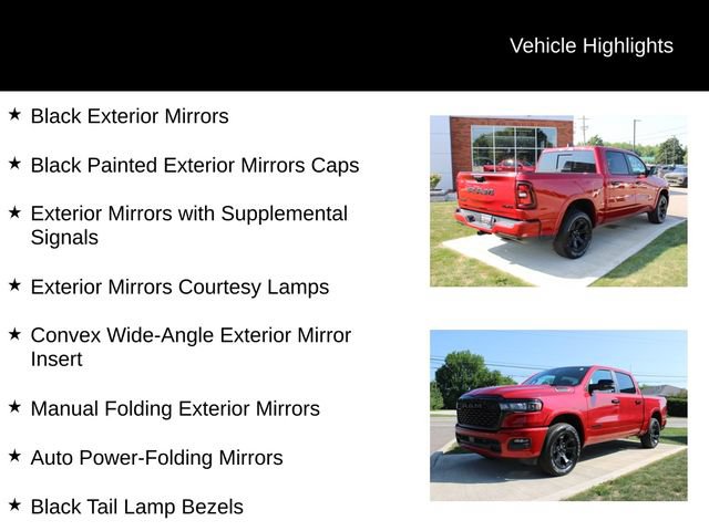 New 2026 RAM 1500 Big Horn w/ Night Edition AWD/4WD image 12