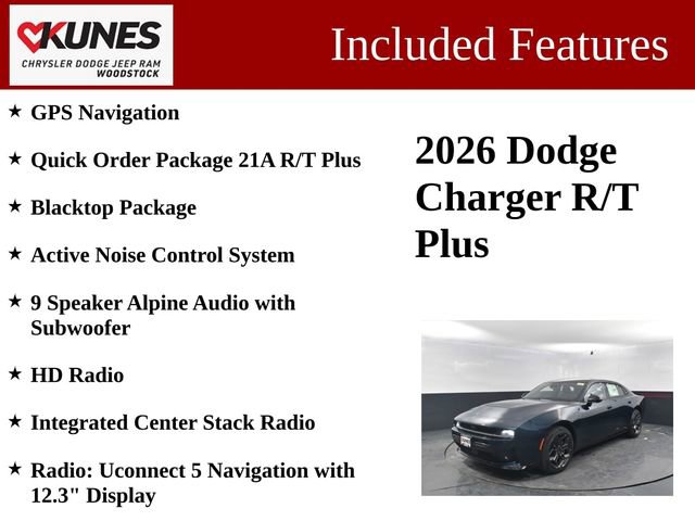 New 2026 Dodge Charger R/T image 3