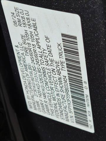Used 2024 Honda Ridgeline RTL image 23