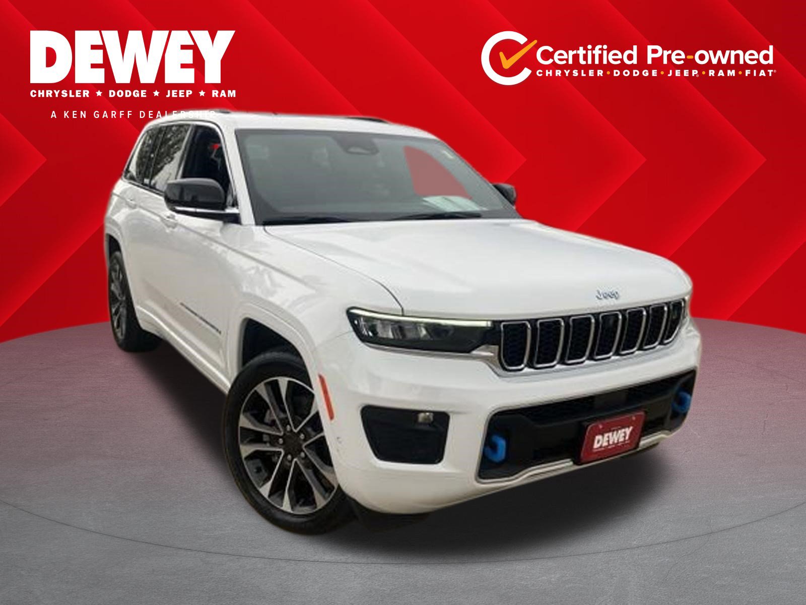Certified 2022 Jeep Grand Cherokee Overland w/ Advanced Protech Group III AWD/4WD image 1