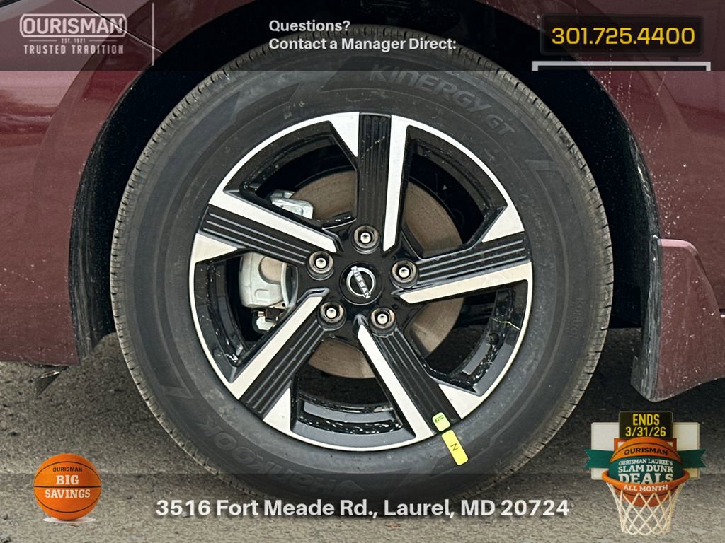 New 2025 Nissan Sentra SV w/ All-Weather Package image 5