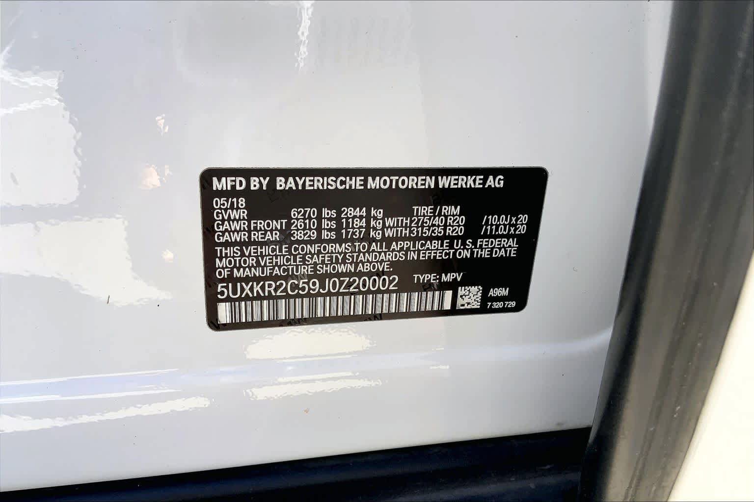 Used 2018 BMW X5 sDrive35i RWD image 34