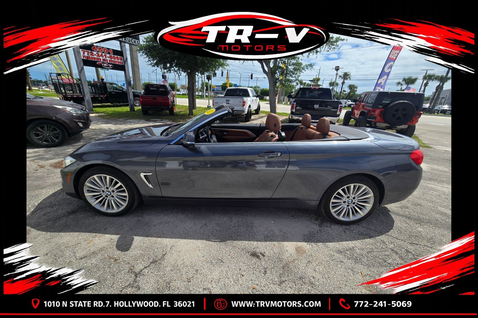 Used 2015 BMW 428i xDrive Convertible AWD/4WD image 5