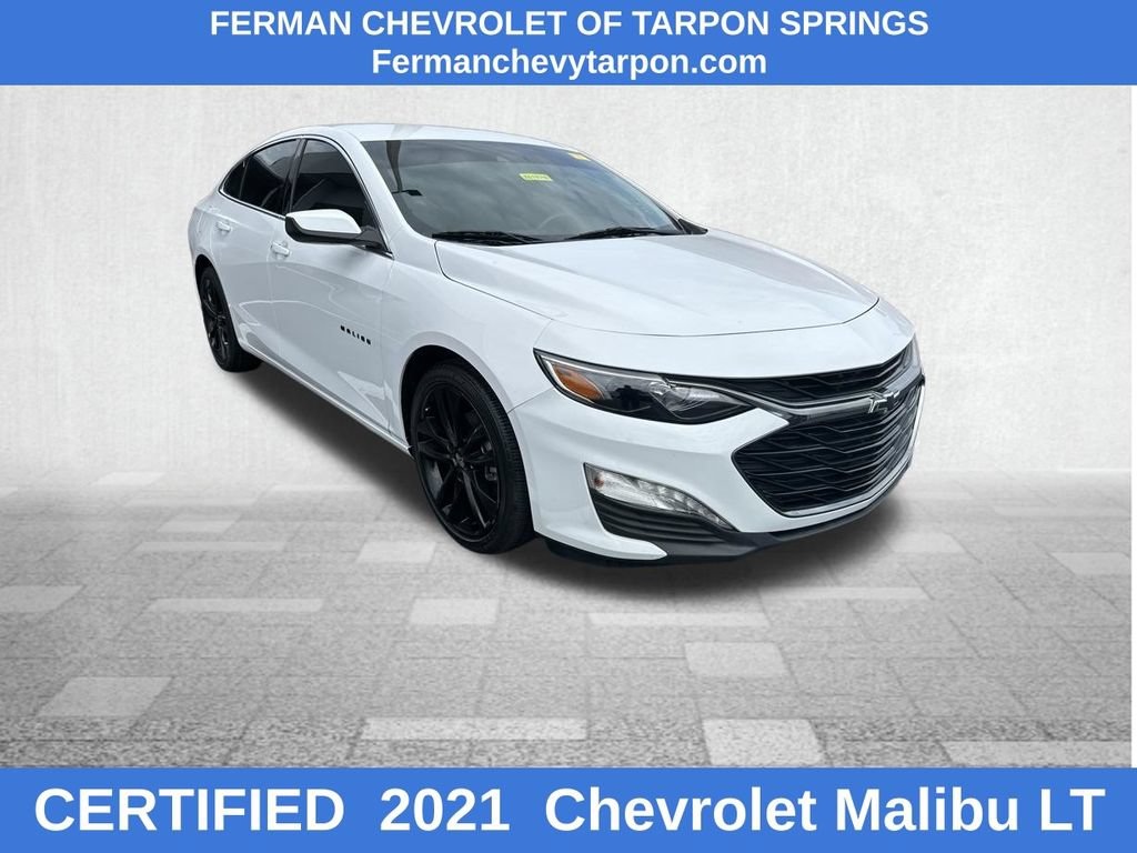 Used 2021 Chevrolet Malibu LT w/ Leather Package