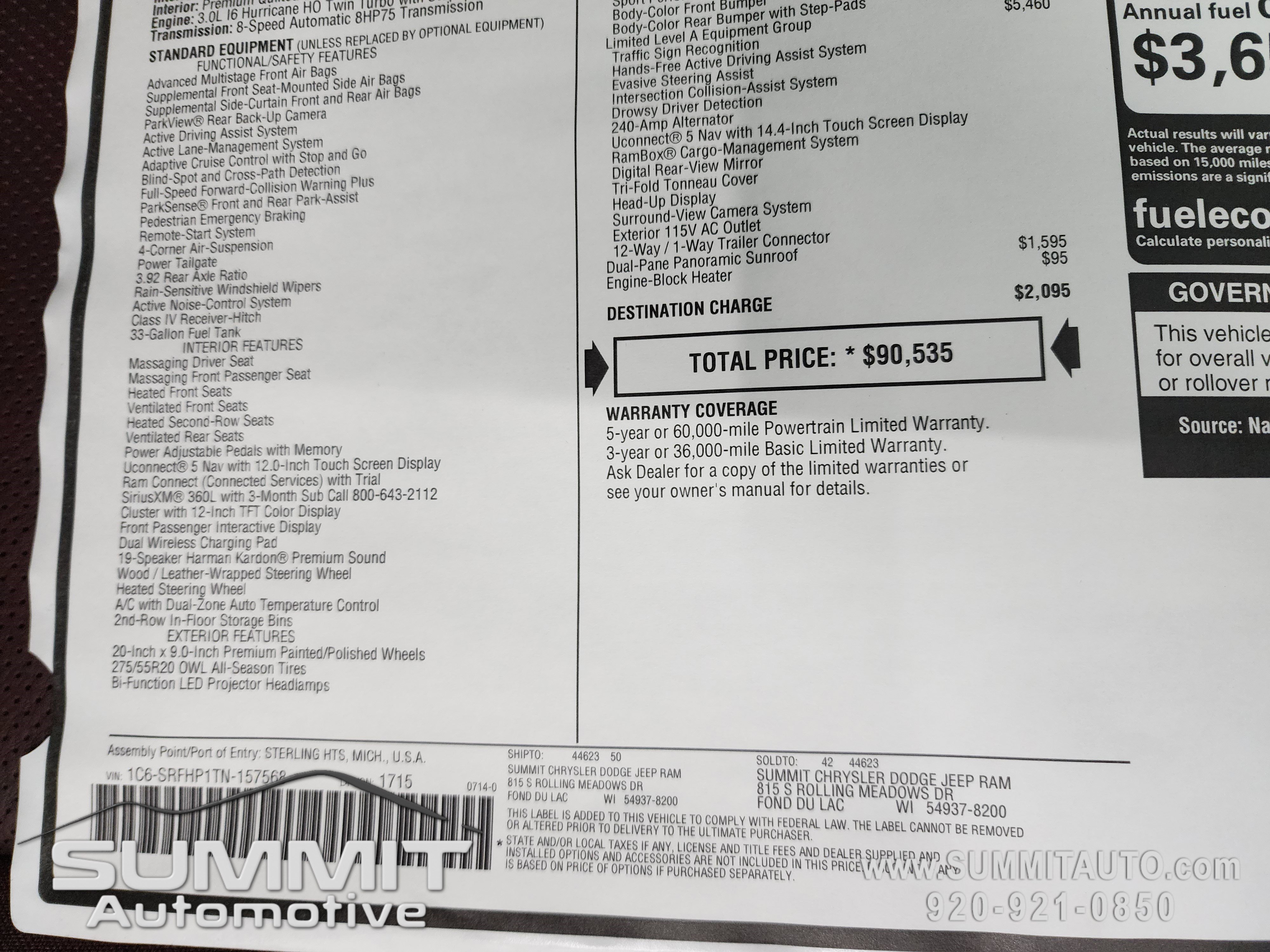 New 2026 RAM 1500 Limited image 32
