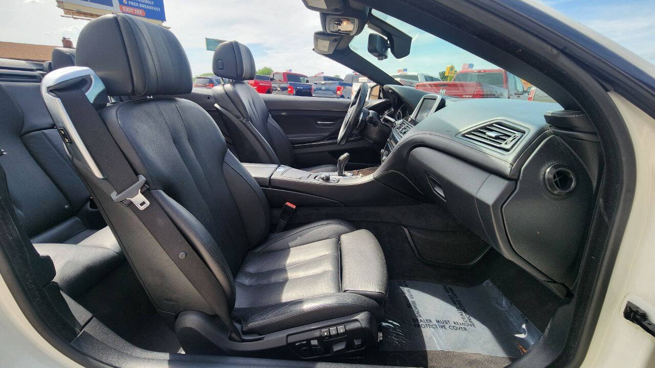 Used 2014 BMW 640i xDrive Convertible AWD/4WD image 18