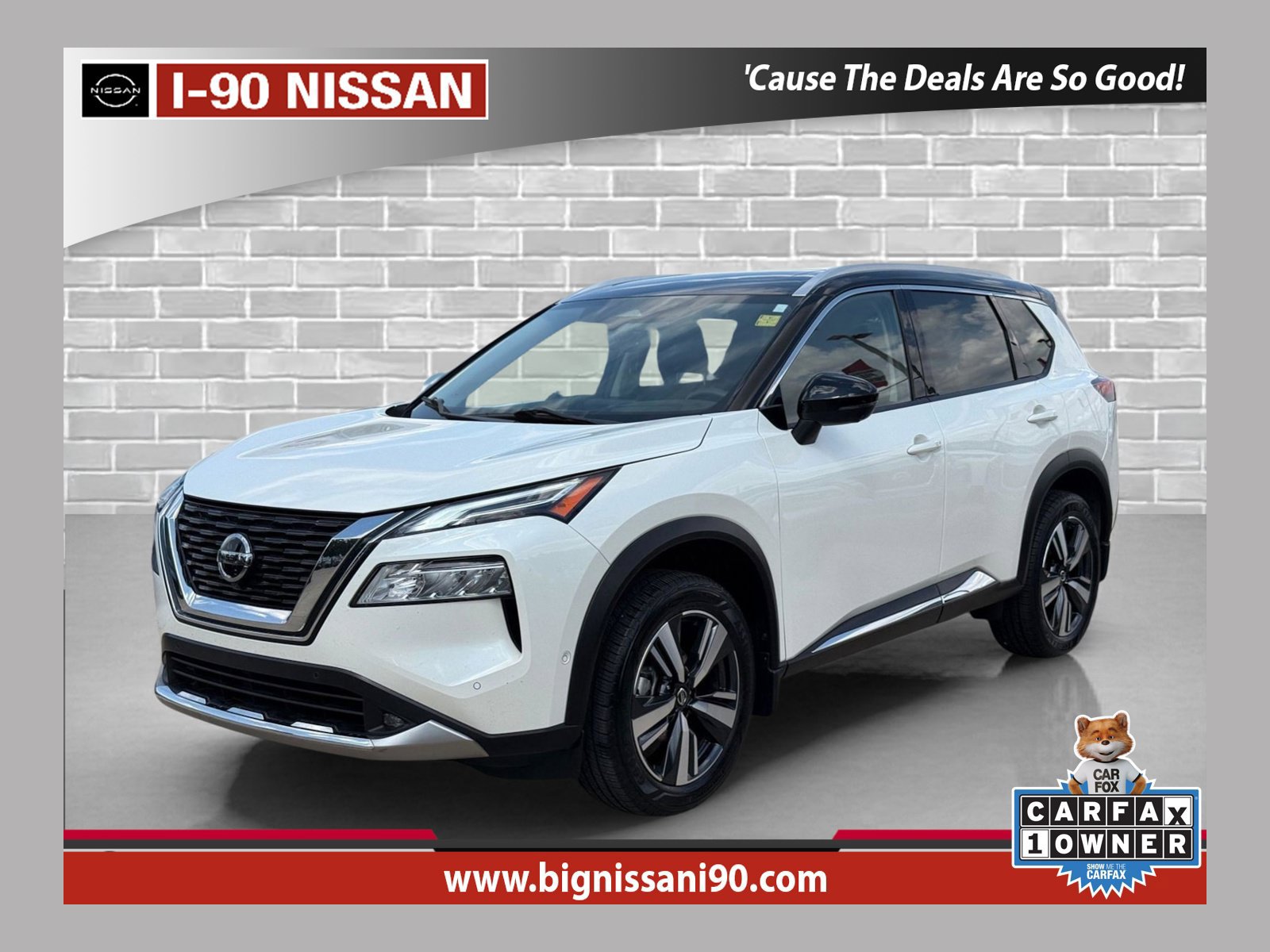 Certified 2021 Nissan Rogue Platinum